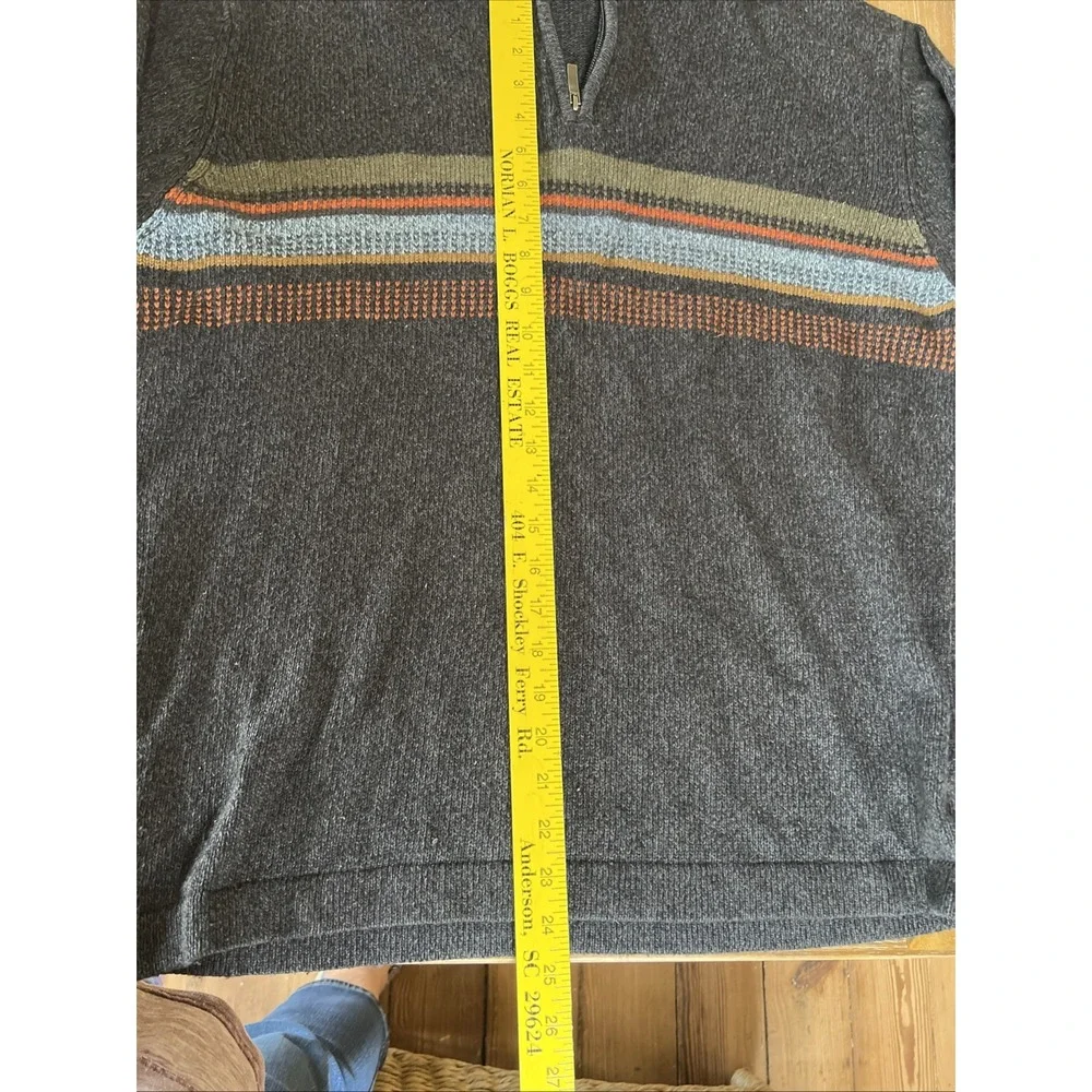 Columbia Men's L Gray Pullover Sweater Long Sleeve Half Zip Outdoor‎ Hiking - Picture 7 of 10